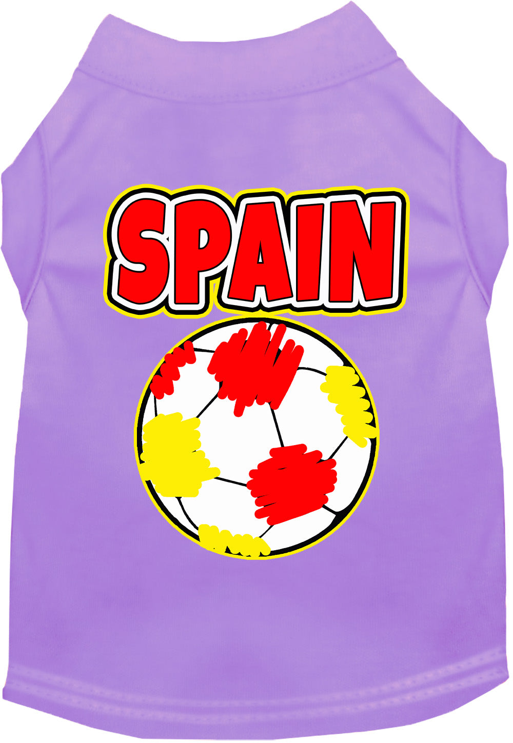 Spain Soccer Pet Shirt