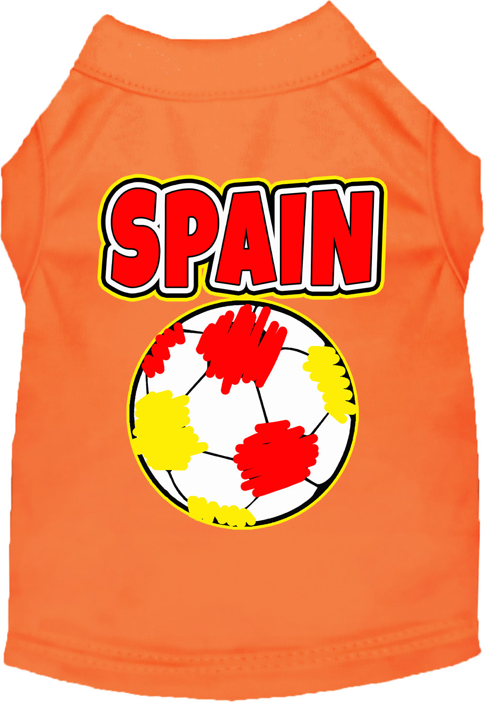 Spain Soccer Pet Shirt