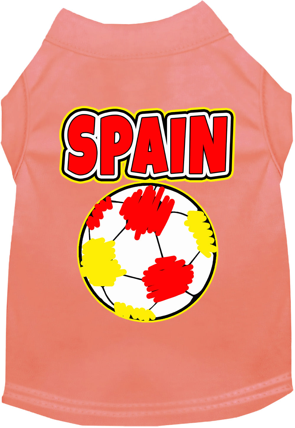 Spain Soccer Pet Shirt