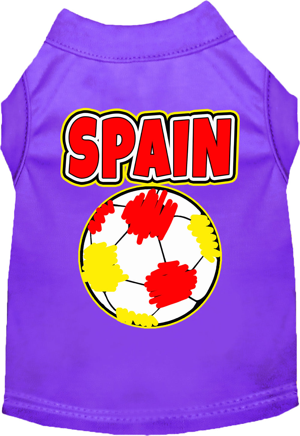 Spain Soccer Pet Shirt