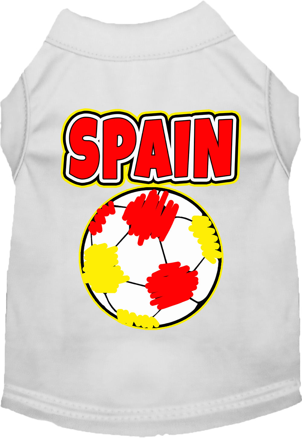 Spain Soccer Pet Shirt