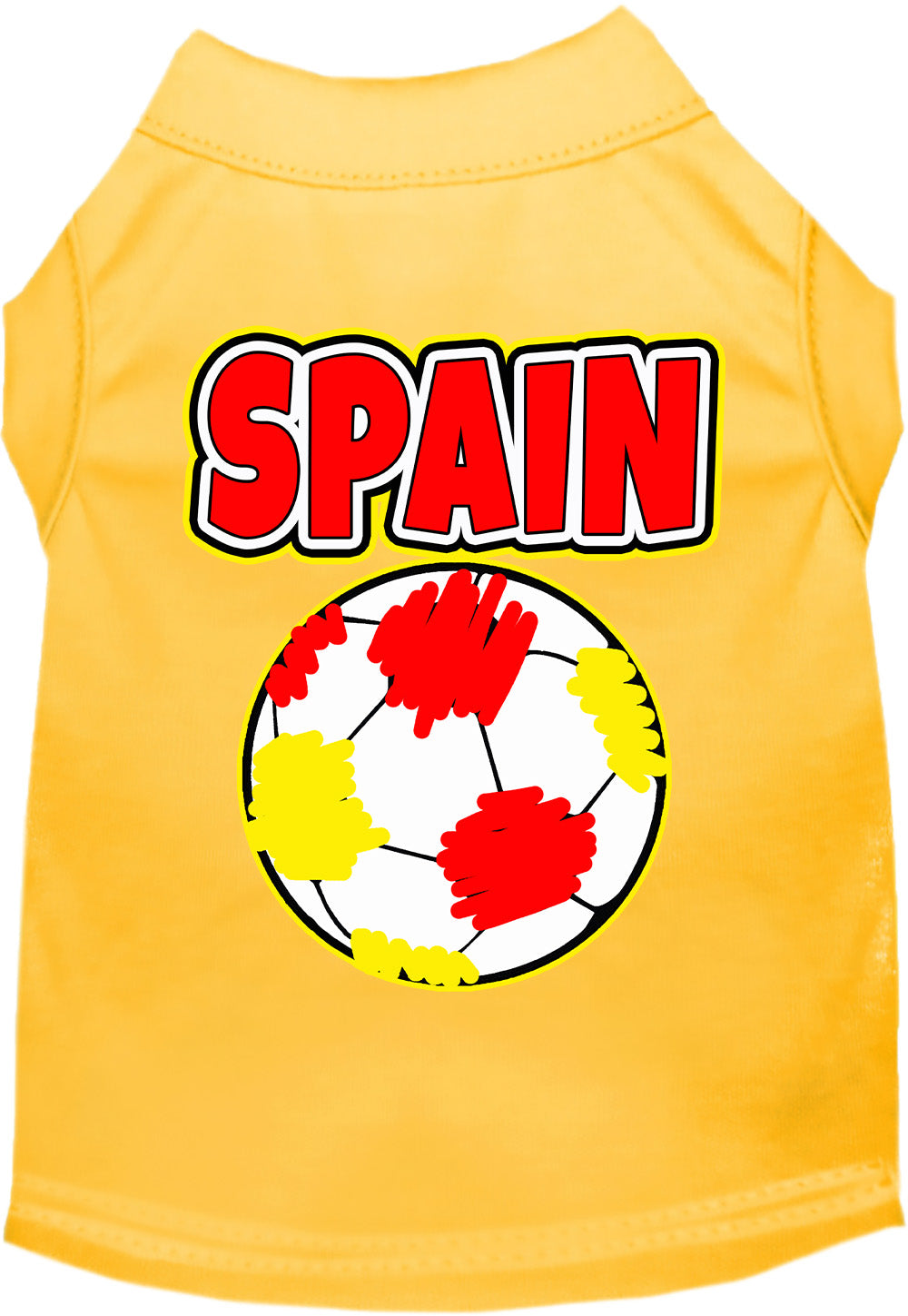 Spain Soccer Pet Shirt