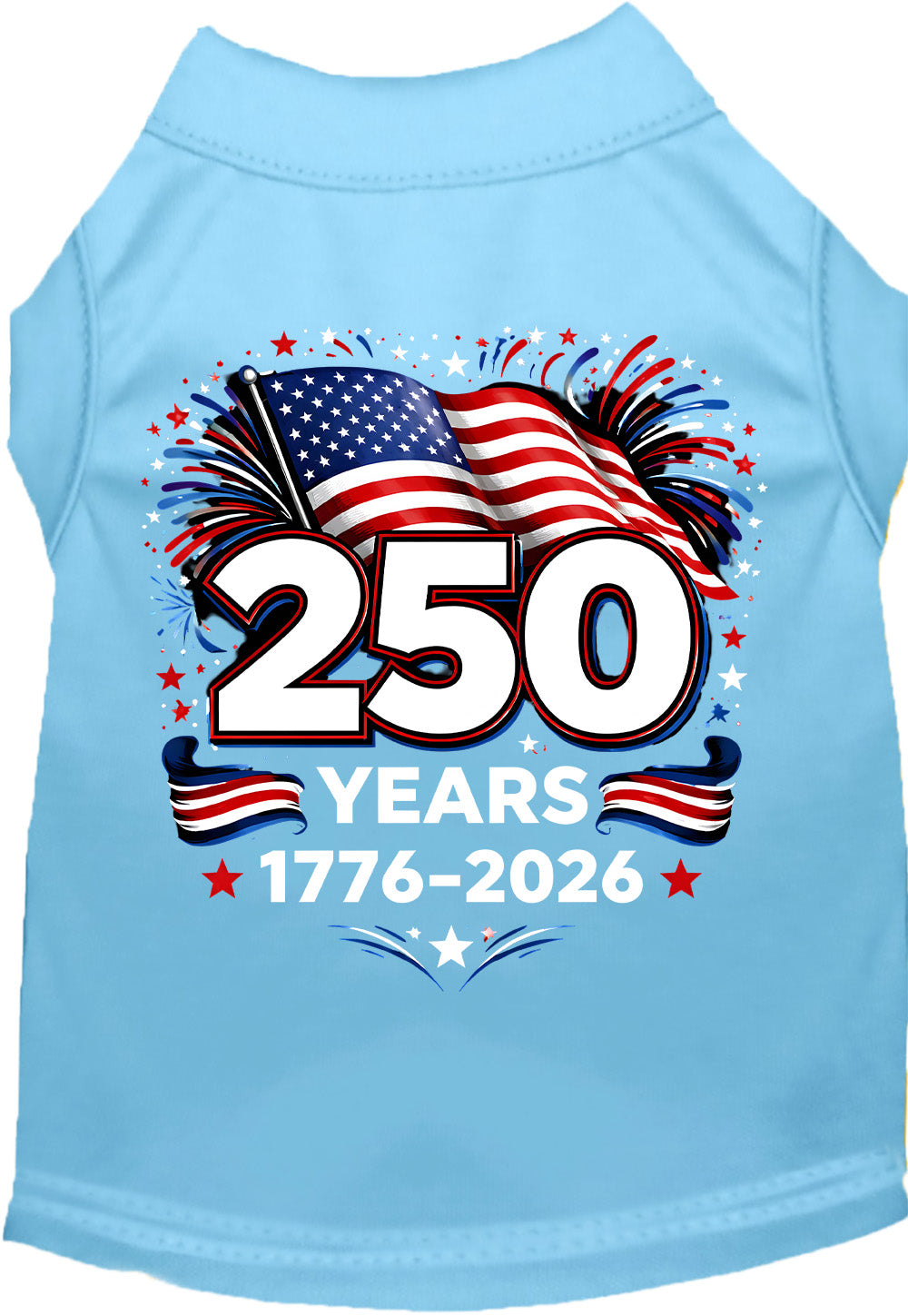 250 Years Celebration Pet Shirt