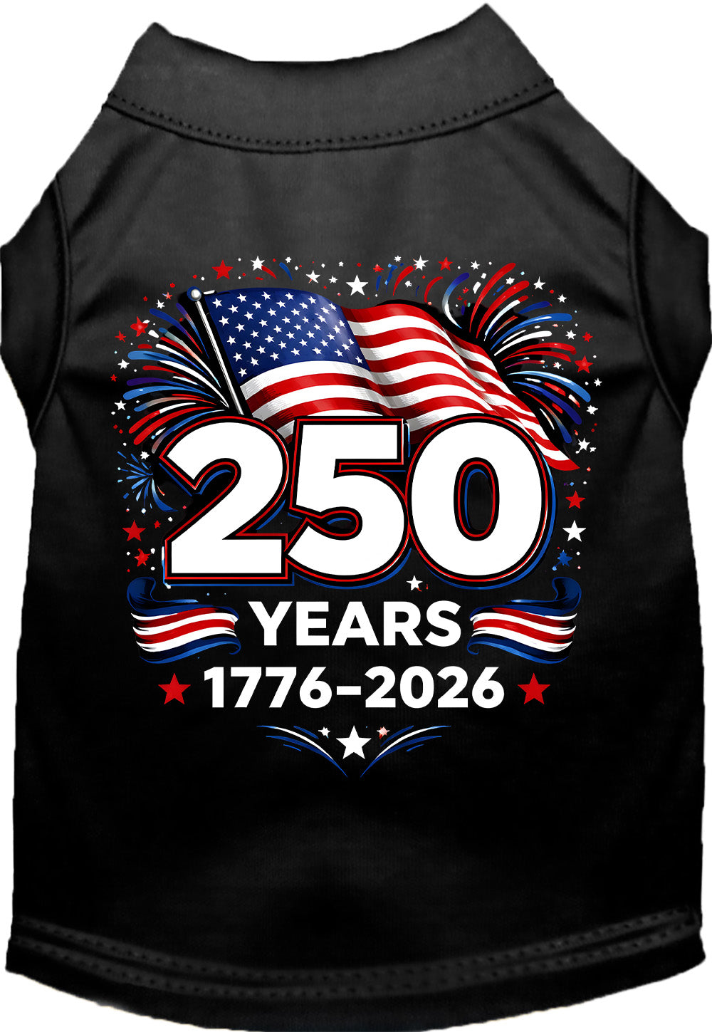 250 Years Celebration Pet Shirt