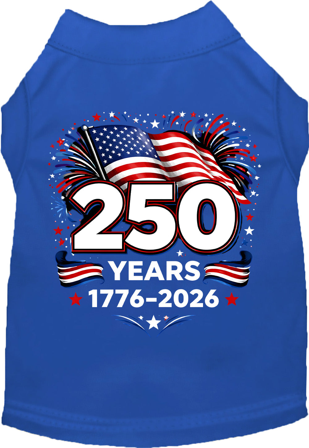 250 Years Celebration Pet Shirt