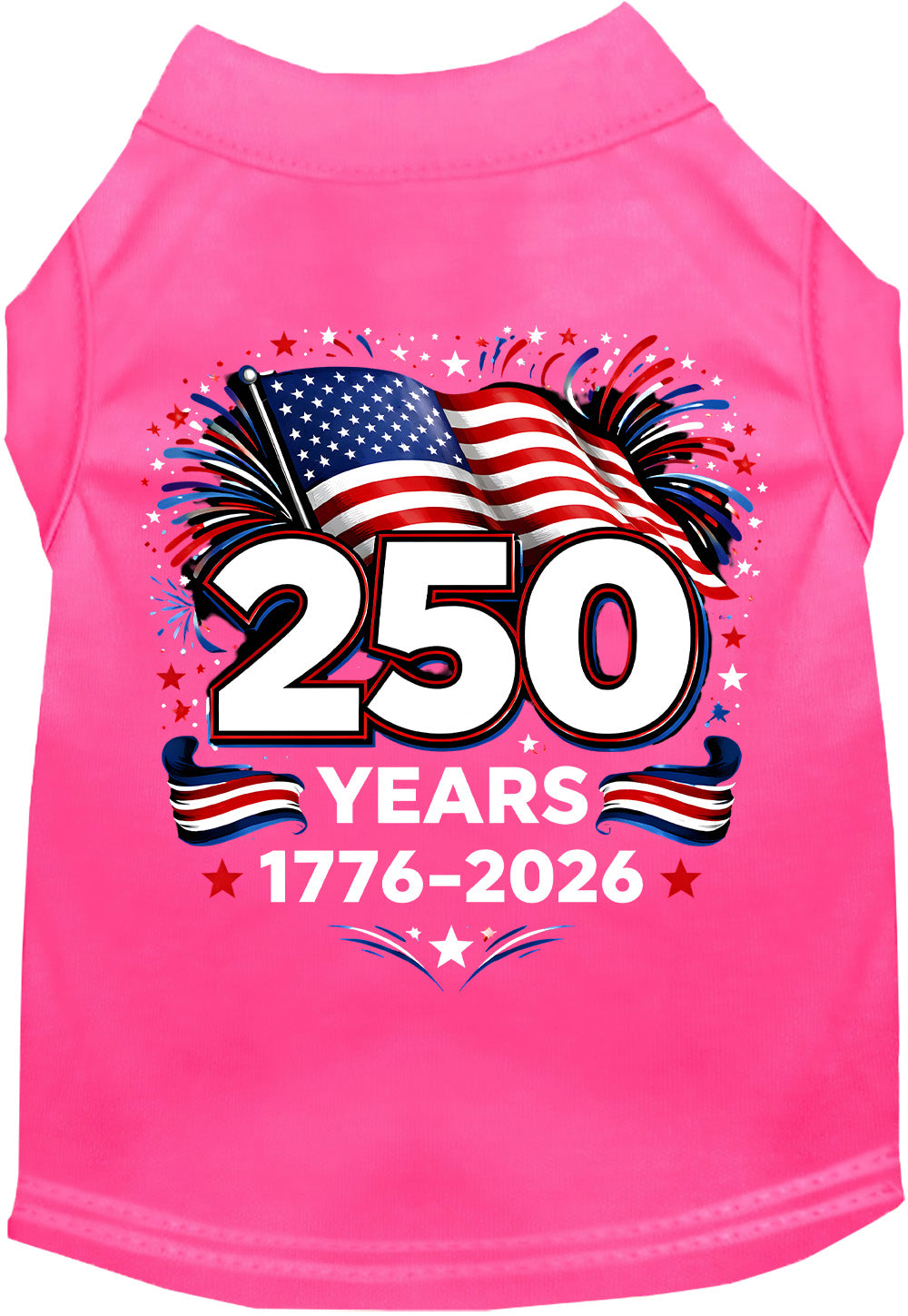 250 Years Celebration Pet Shirt