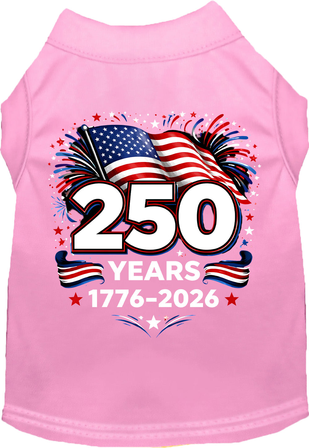 250 Years Celebration Pet Shirt