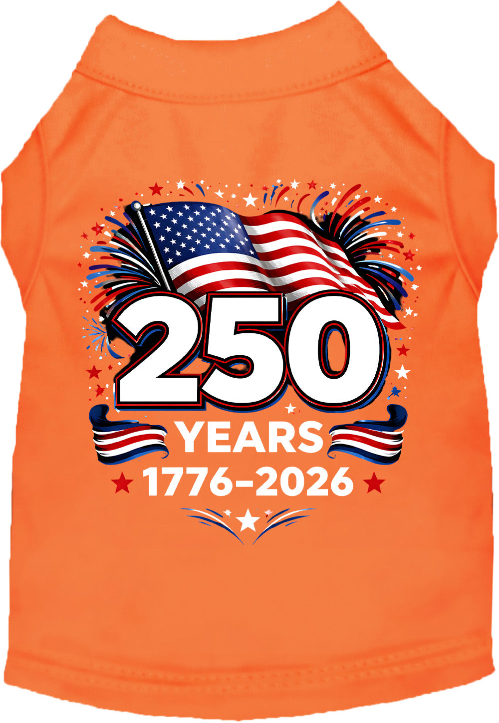 250 Years Celebration Pet Shirt