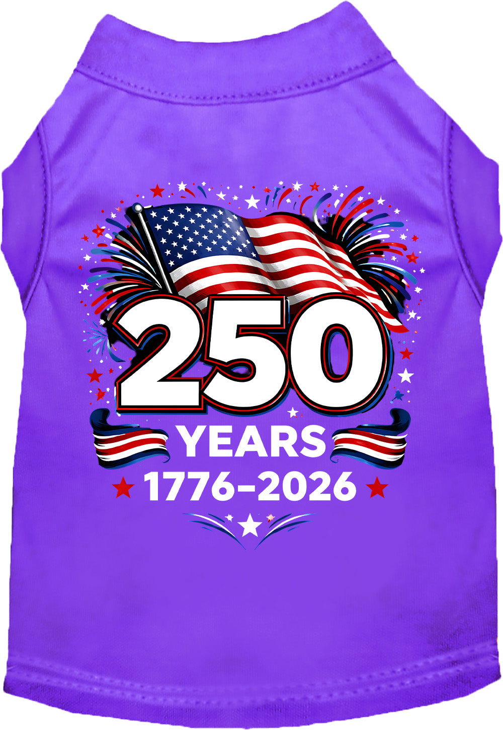 250 Years Celebration Pet Shirt
