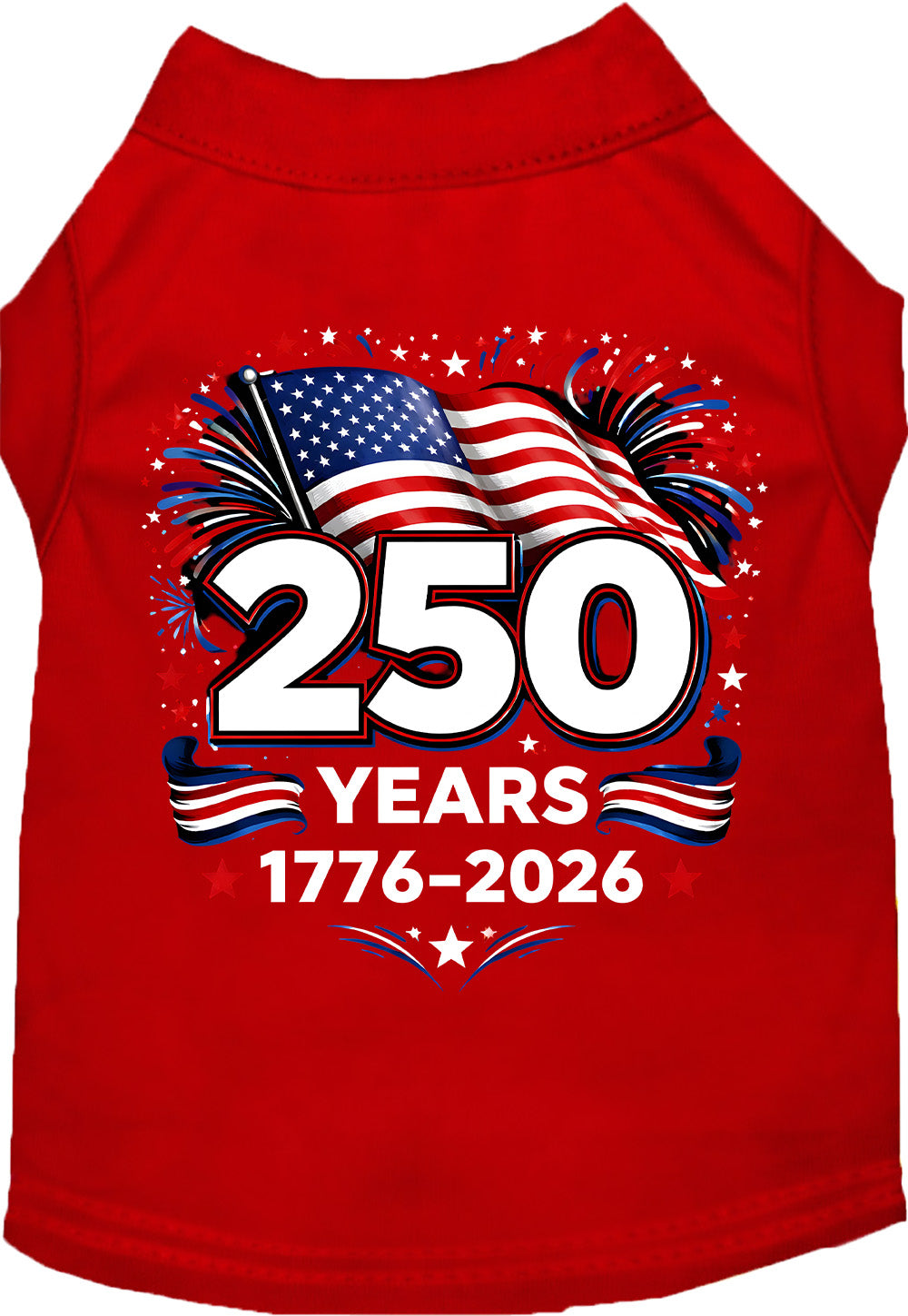 250 Years Celebration Pet Shirt