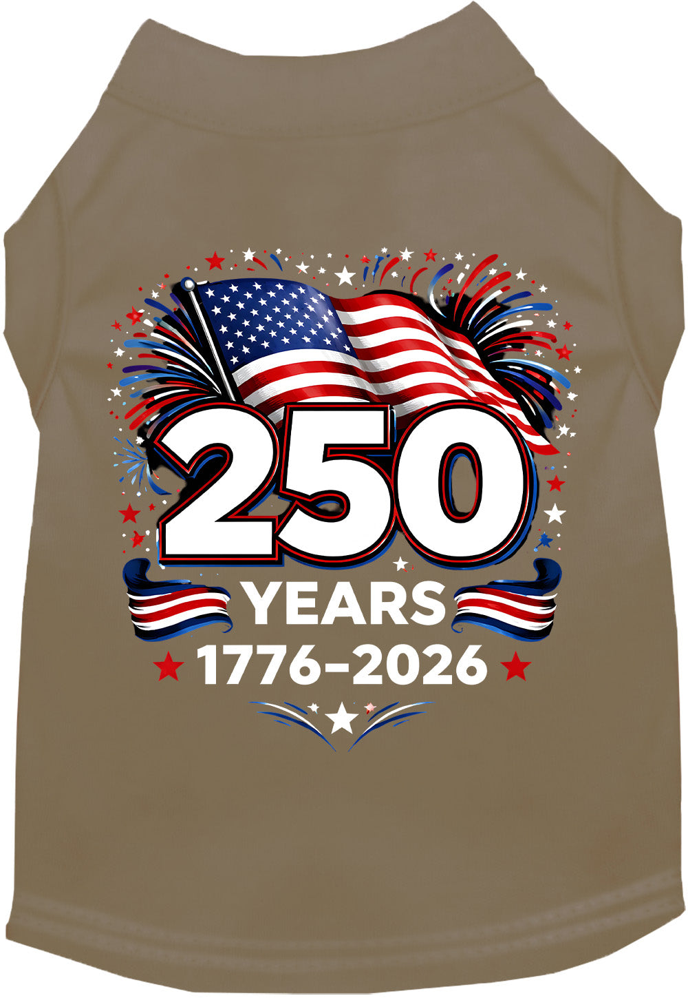 250 Years Celebration Pet Shirt