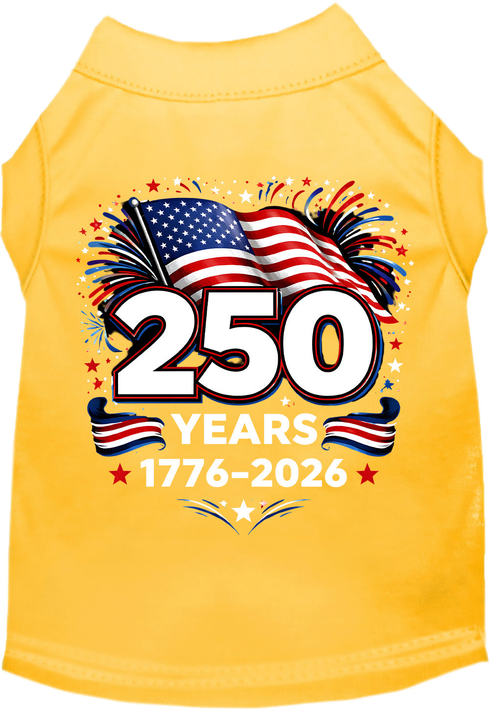 250 Years Celebration Pet Shirt