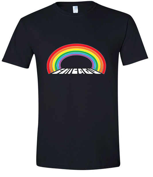 Chicago Rainbow Adult Gildan Soft Shirt