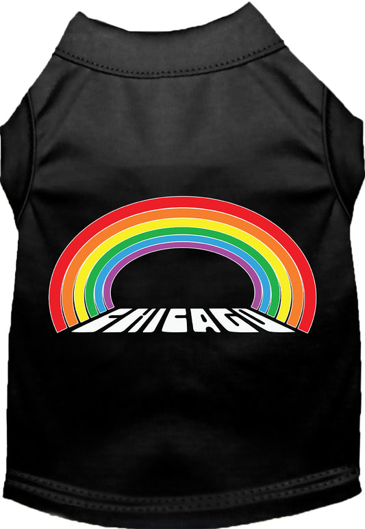 Chicago Rainbow Pet Shirt