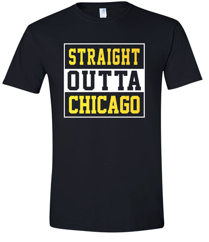 Straight Outta Chicago Children's Gildan Soft Shirt