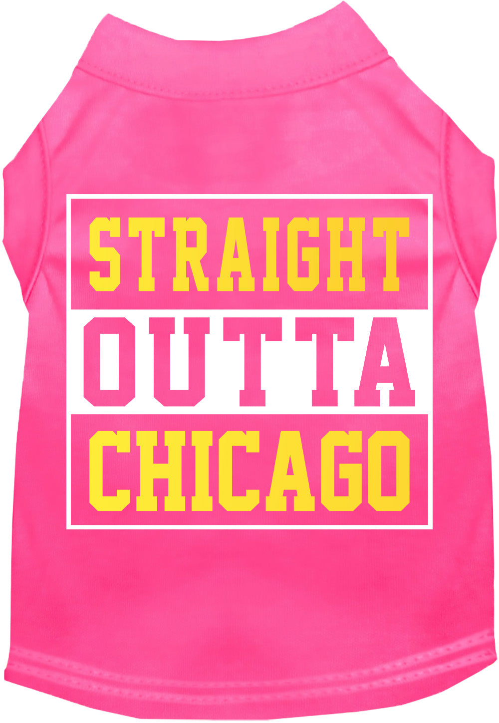 Straight Outta Chicago Pet Shirt