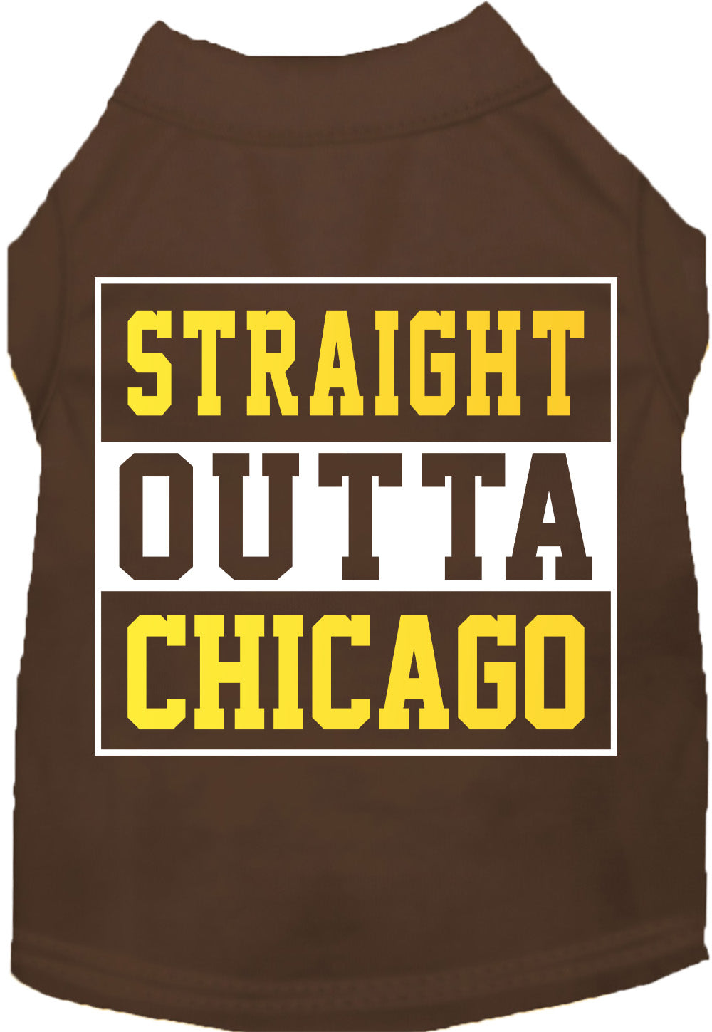 Straight Outta Chicago Pet Shirt