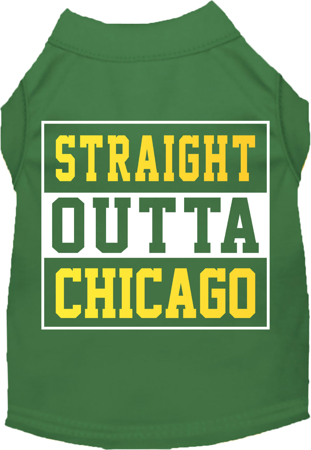 Straight Outta Chicago Pet Shirt