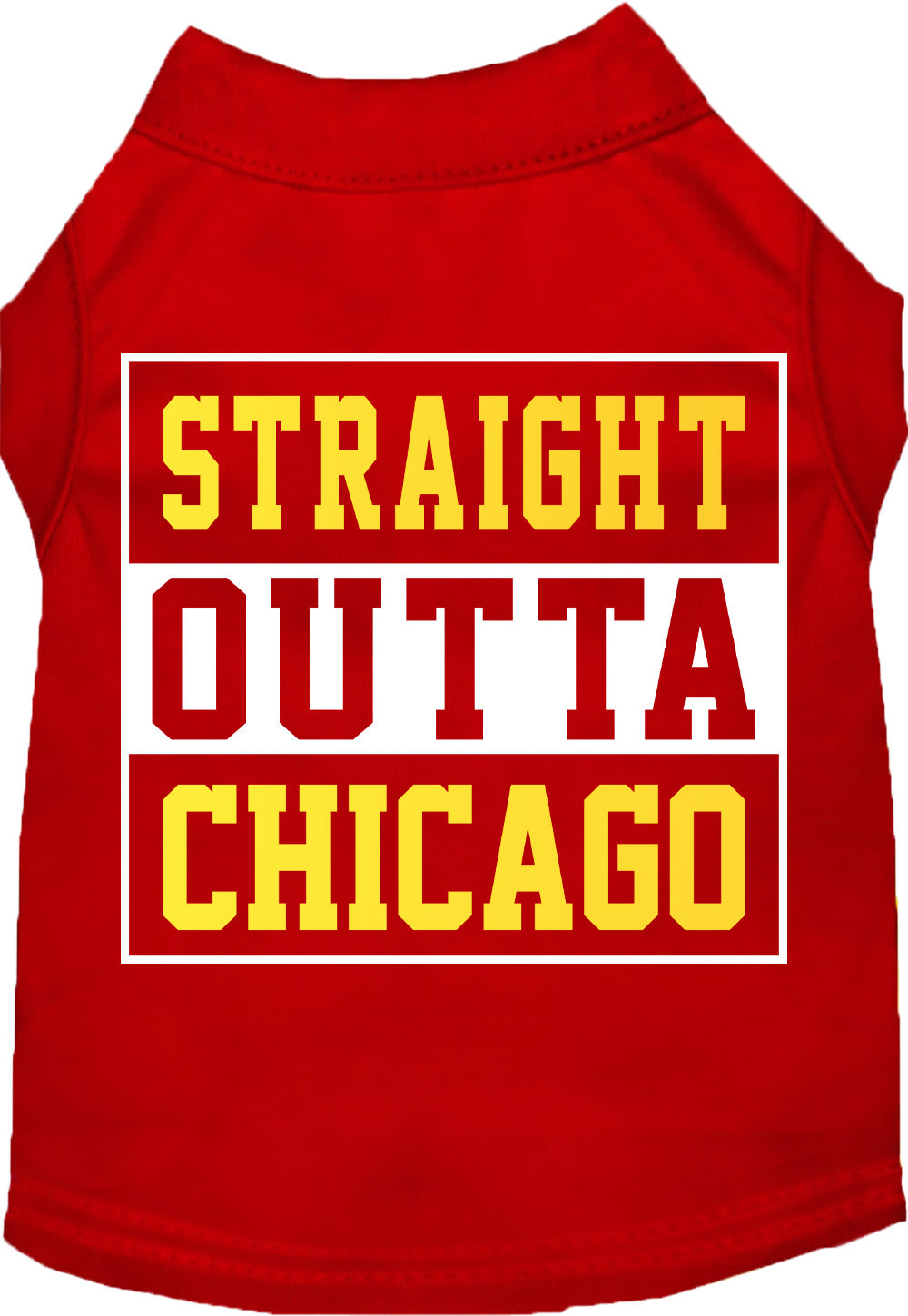 Straight Outta Chicago Pet Shirt
