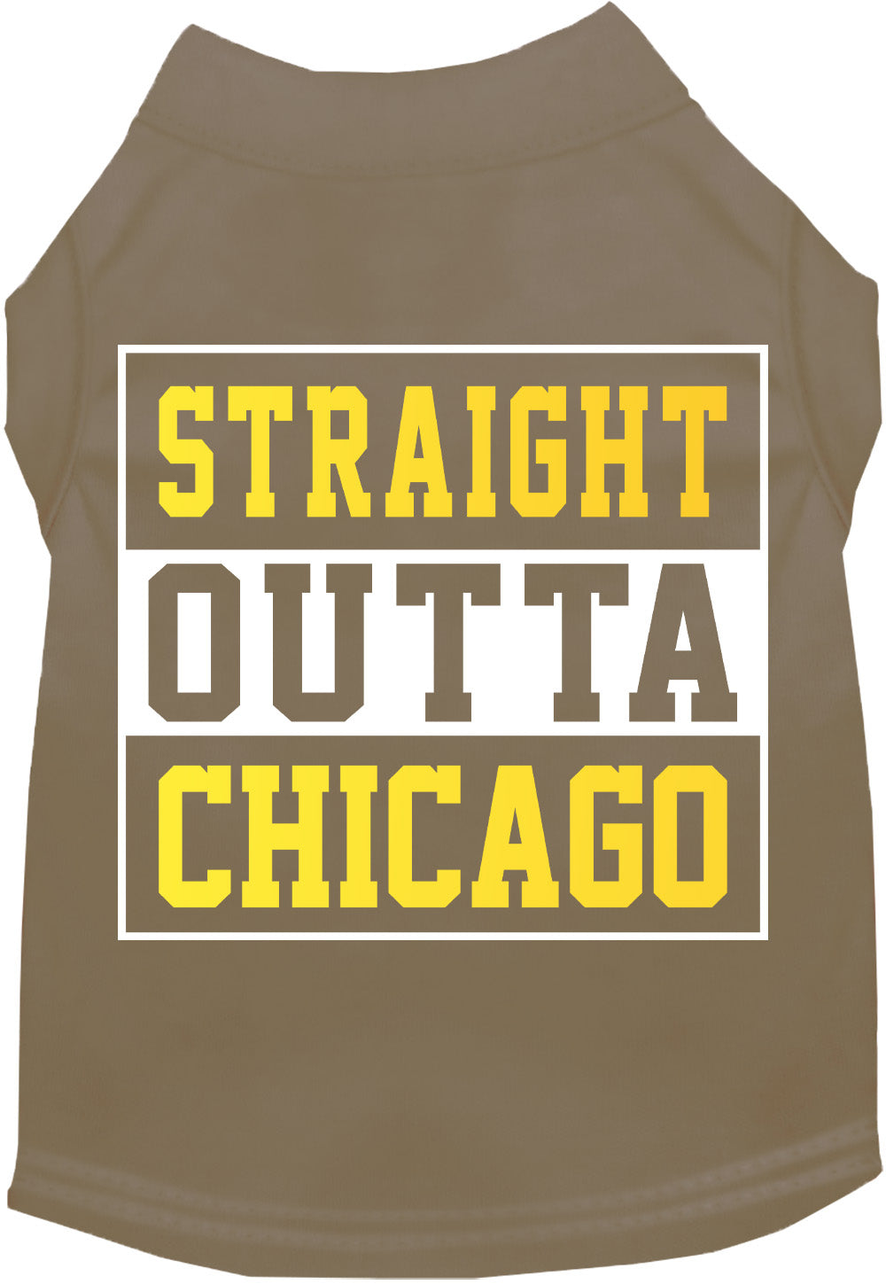 Straight Outta Chicago Pet Shirt