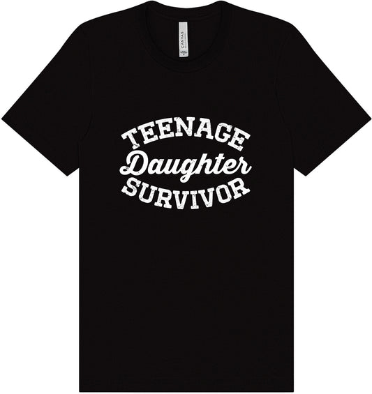 Teenage Daughter Survivor Adult Bella Canvas Shirt