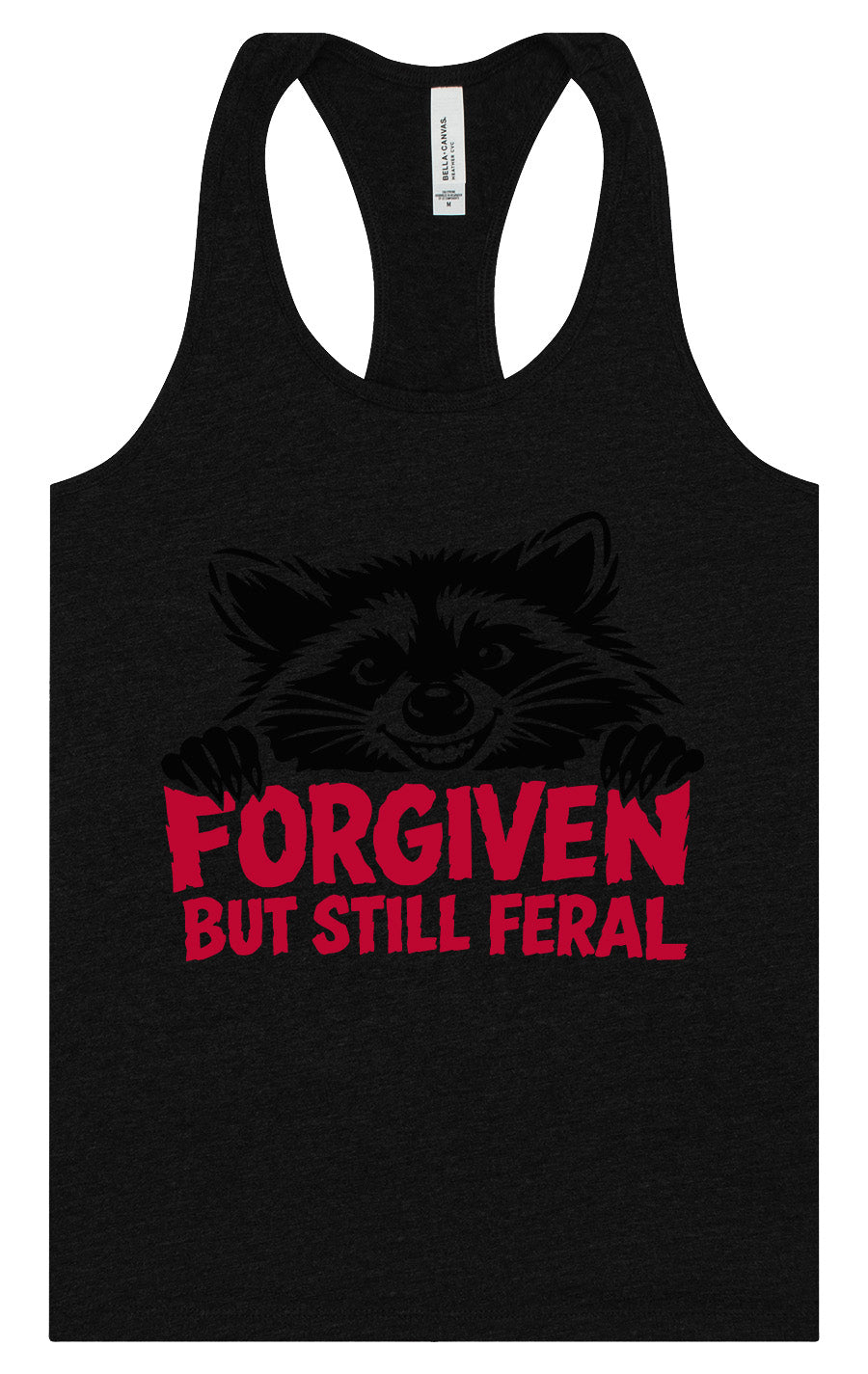 Forgiven Still Feral Women's Racerback Tank