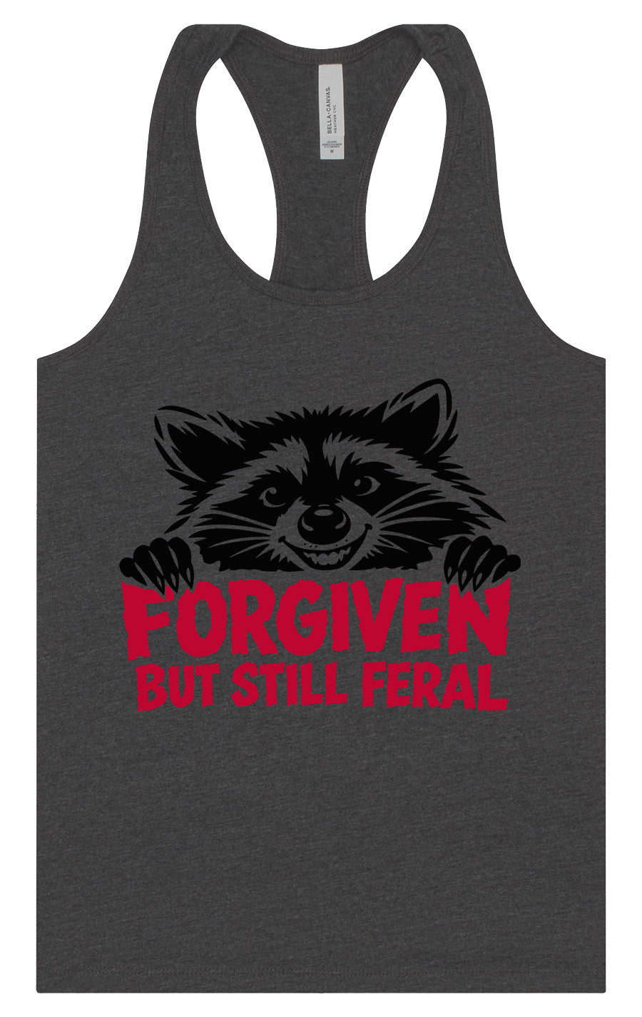 Forgiven Still Feral Women's Racerback Tank