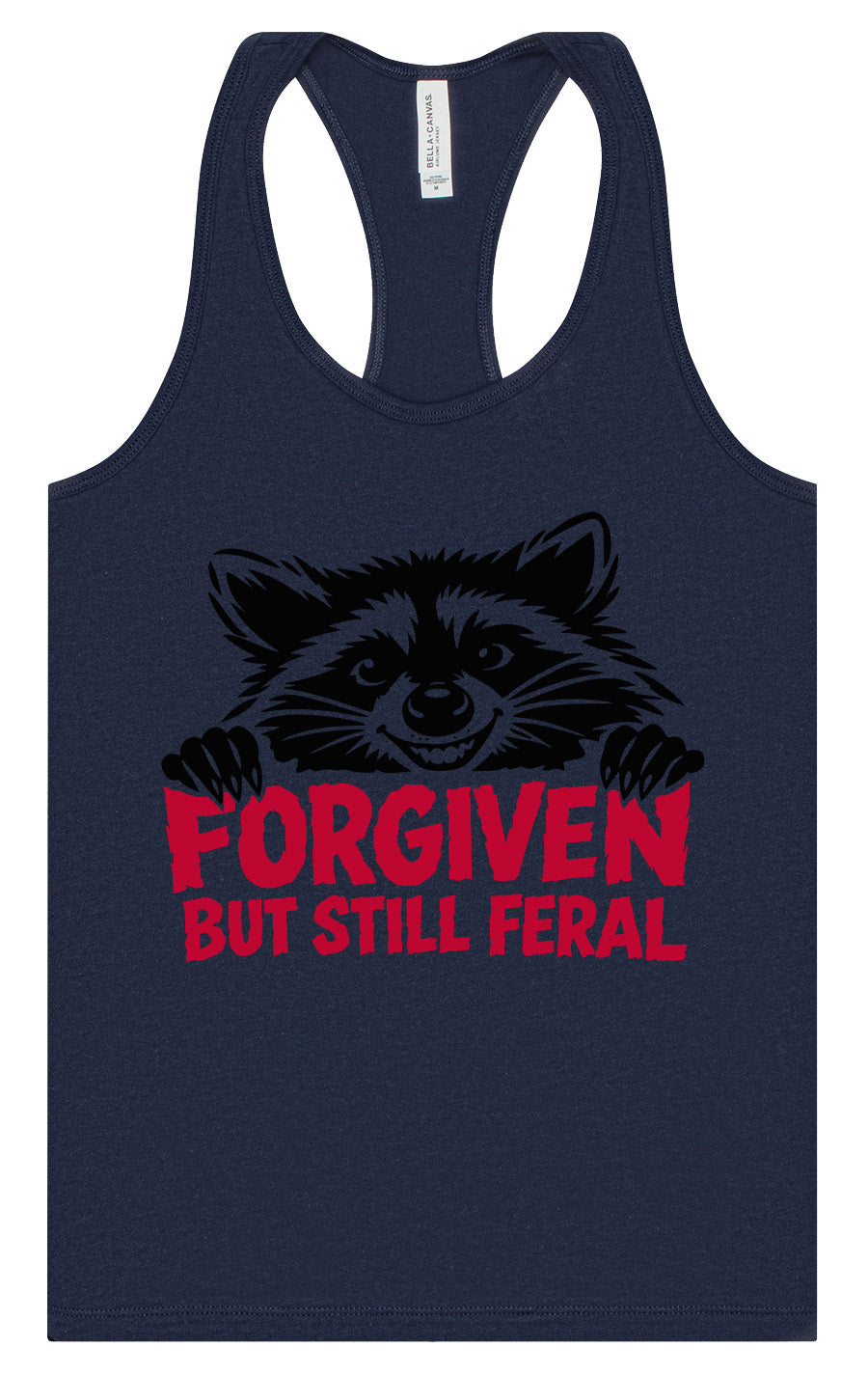 Forgiven Still Feral Women's Racerback Tank