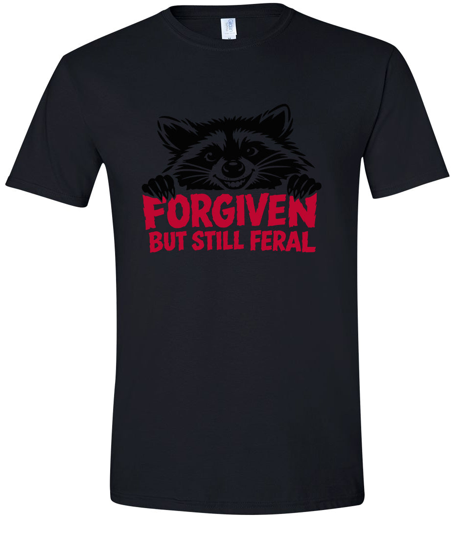 Forgiven Still Feral Adult Gildan Soft Shirt