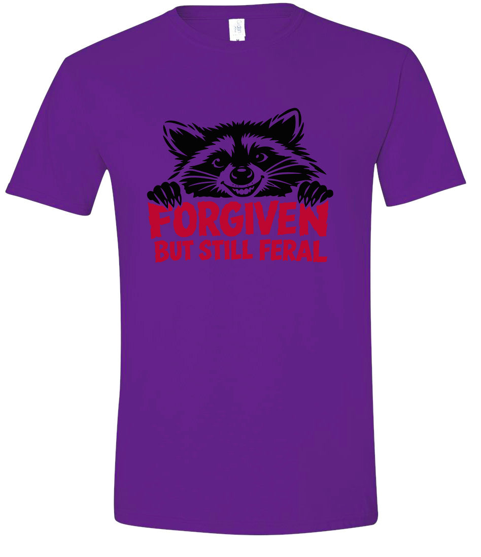 Forgiven Still Feral Adult Gildan Soft Shirt