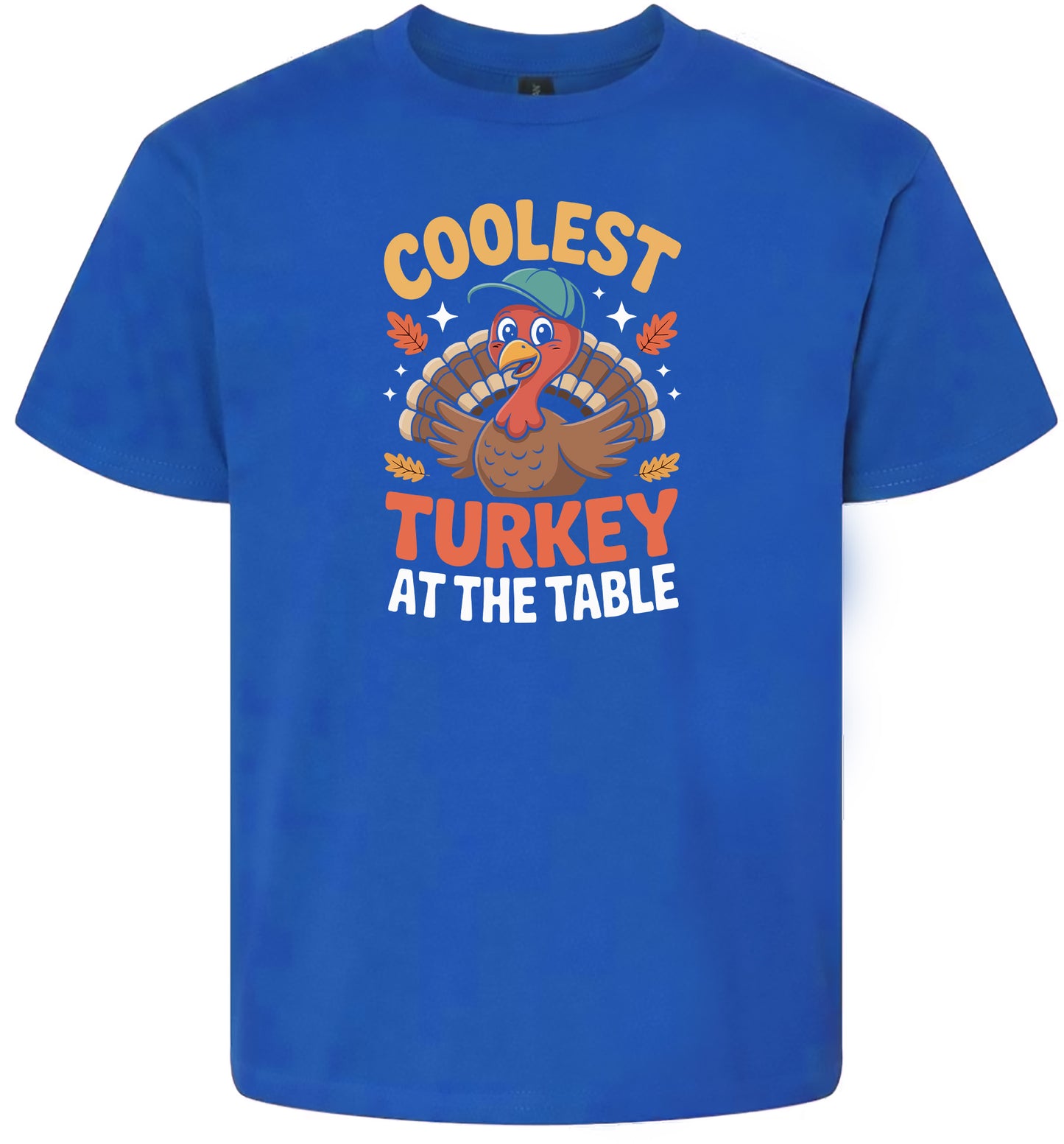 Coolest Turkey at the Table Children's Gildan Soft Shirt