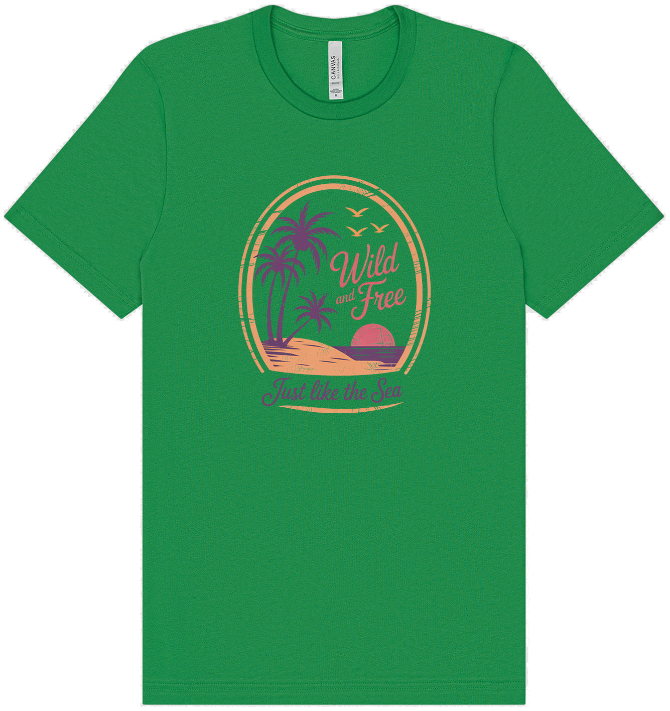 Just Like the Sea Adult Bella Canvas Shirt