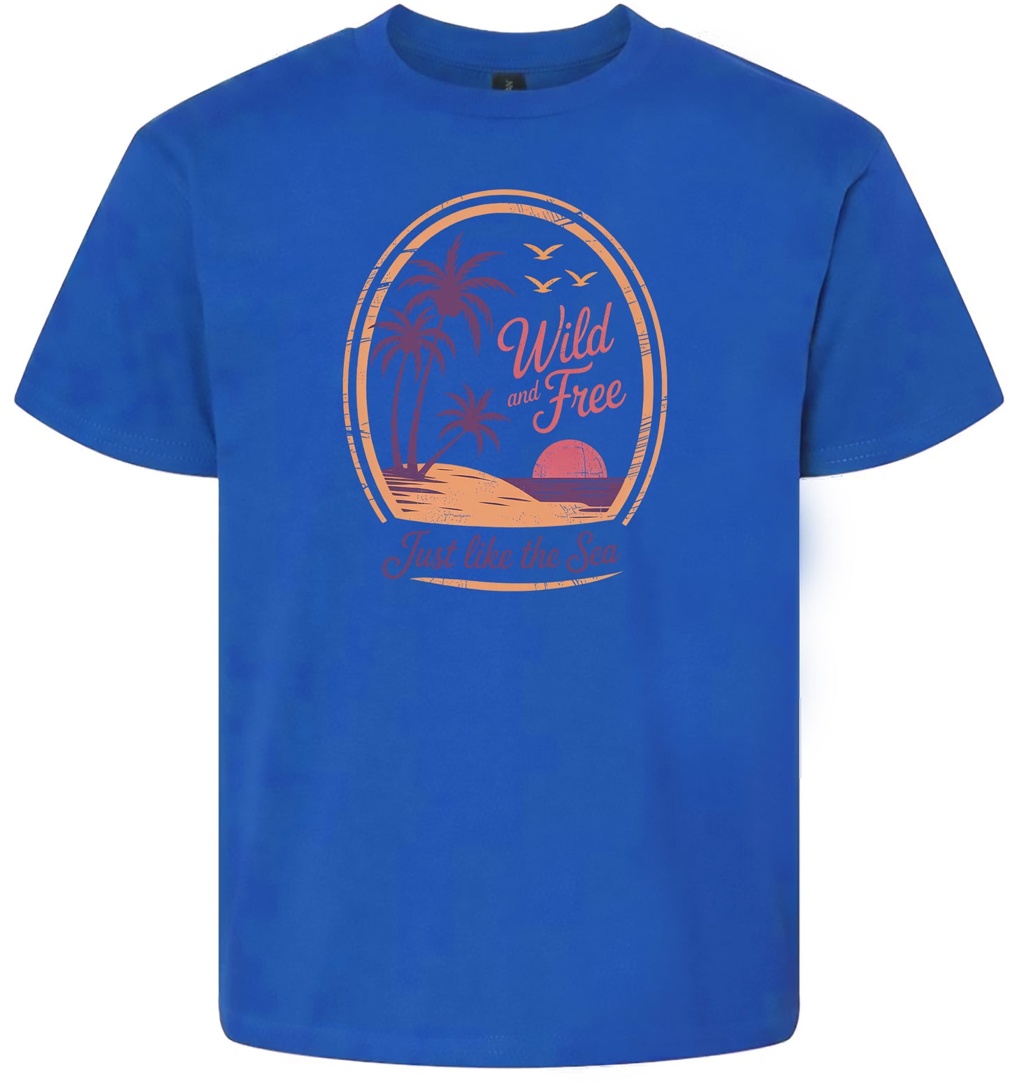 Just Like the Sea Children's Gildan Soft Shirt