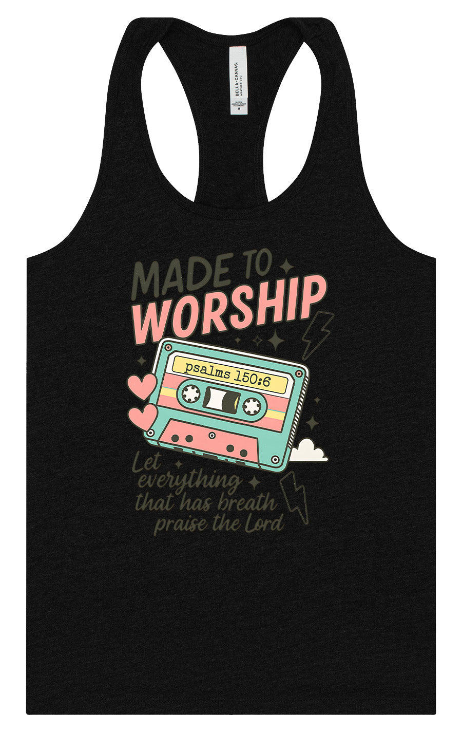 Made to Worship Women's Racerback Tank