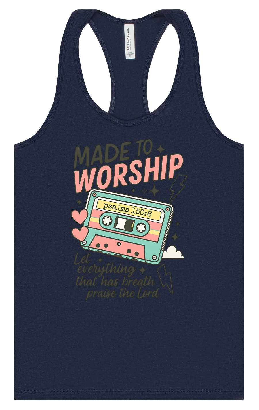 Made to Worship Women's Racerback Tank
