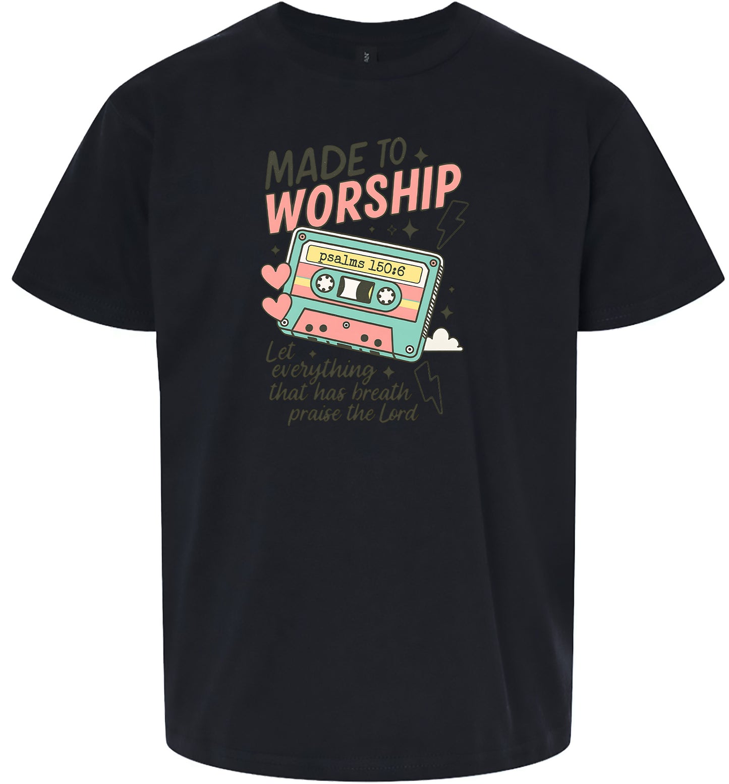 Made to Worship Children's Gildan Soft Shirt