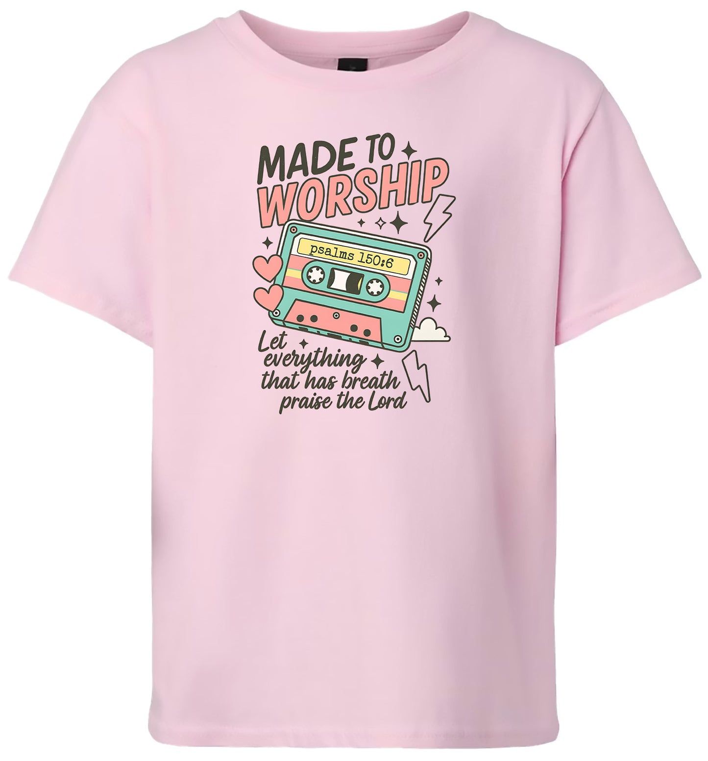 Made to Worship Children's Gildan Soft Shirt