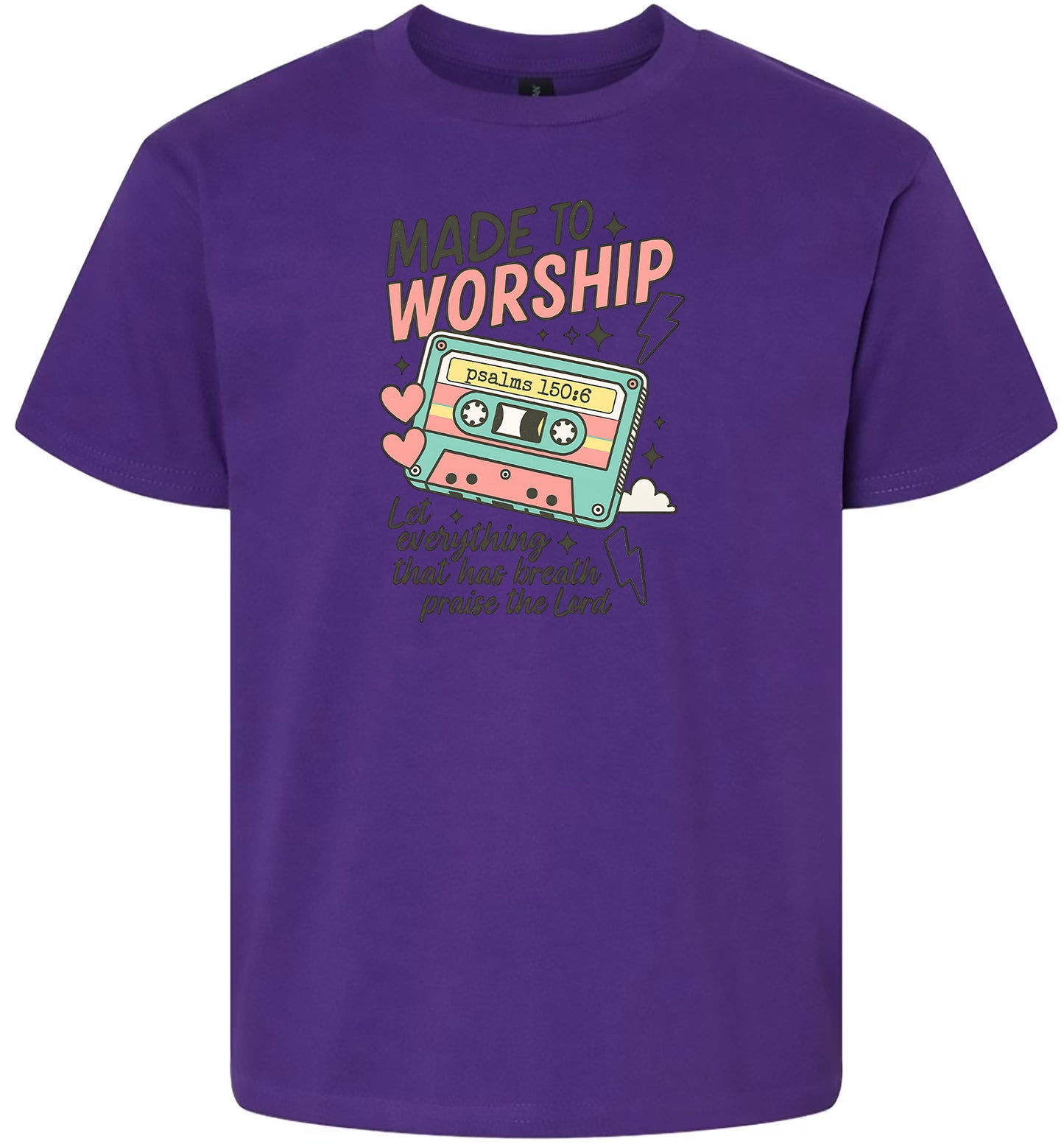 Made to Worship Children's Gildan Soft Shirt