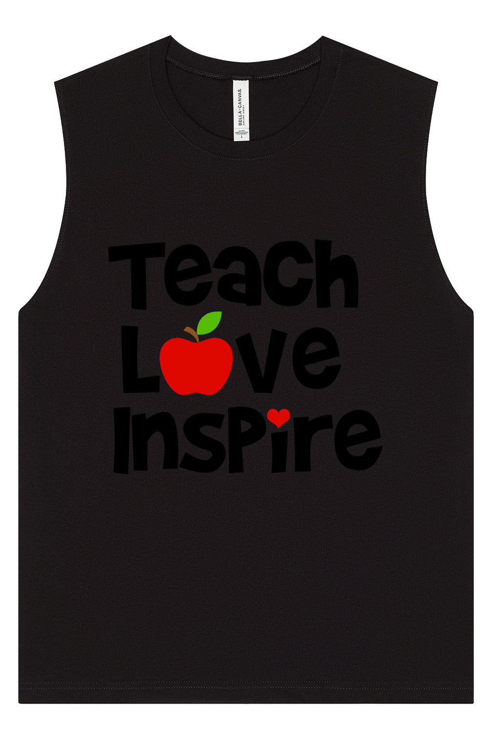 Teach Love Inspire Muscle Tank