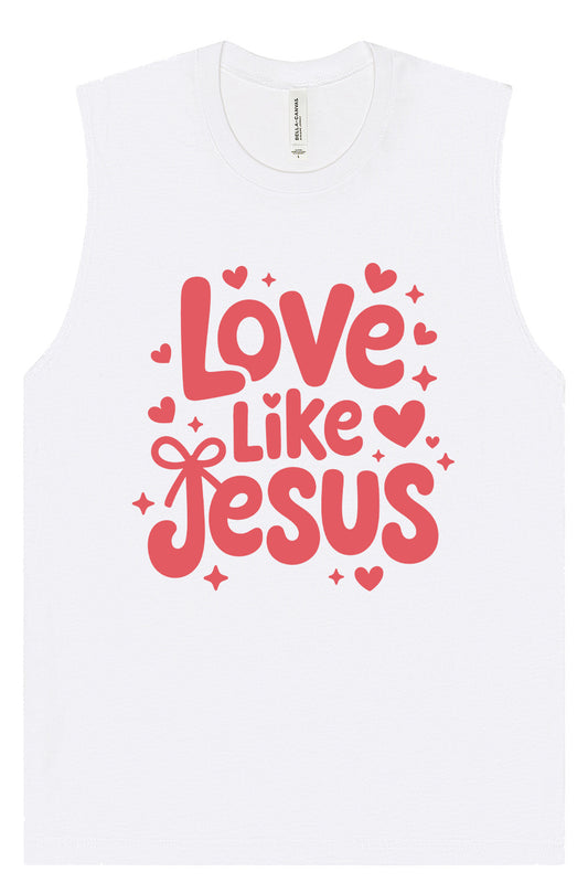 Love Like Jesus Muscle Tank