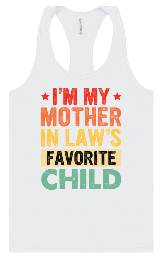 Mother in Laws Favorite Women's Racerback Tank