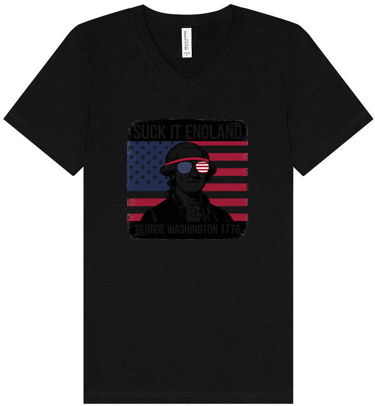 Suck it England Unisex V-Neck Shirt
