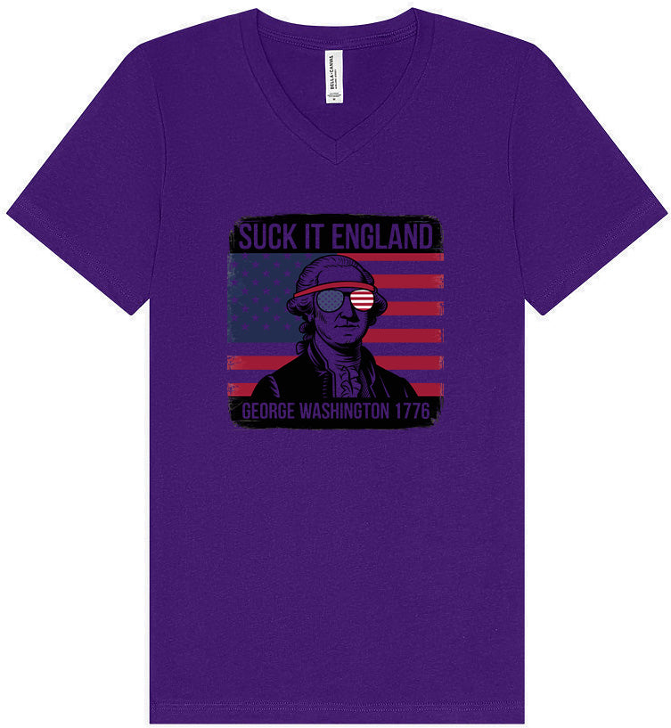 Suck it England Unisex V-Neck Shirt