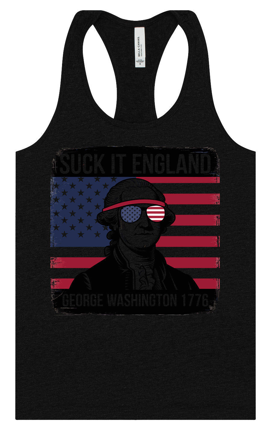 Suck it England Women's Racerback Tank