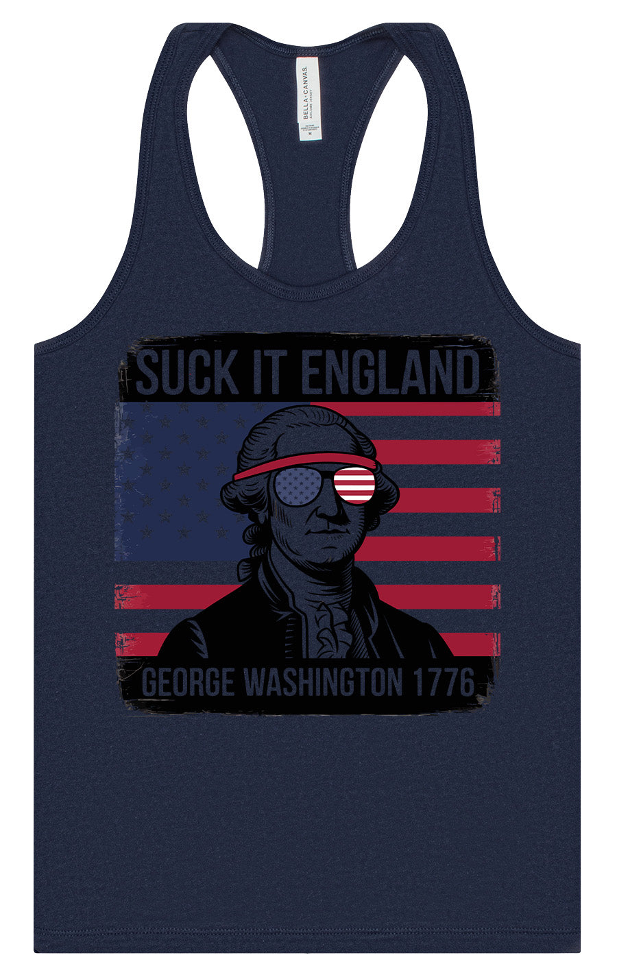 Suck it England Women's Racerback Tank