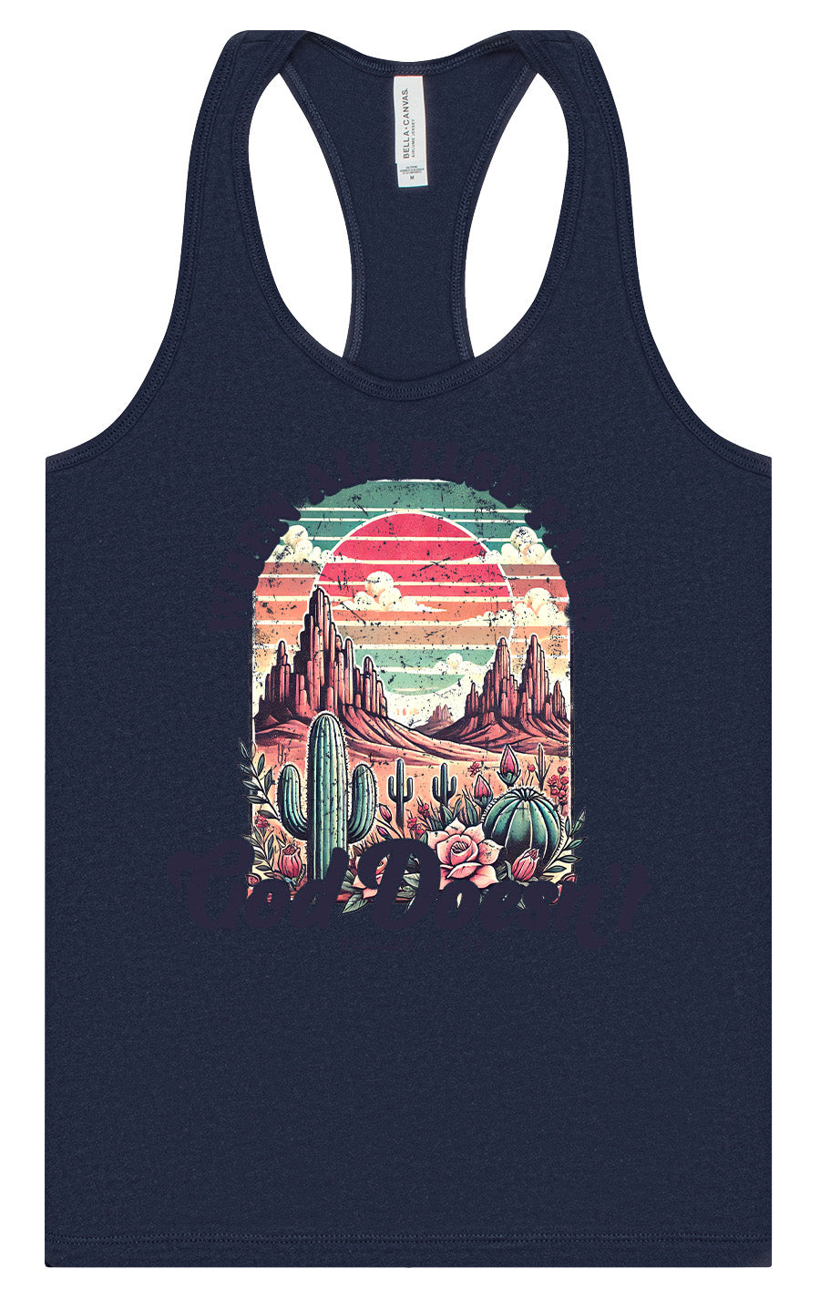 God Doesn't Fail Women's Racerback Tank