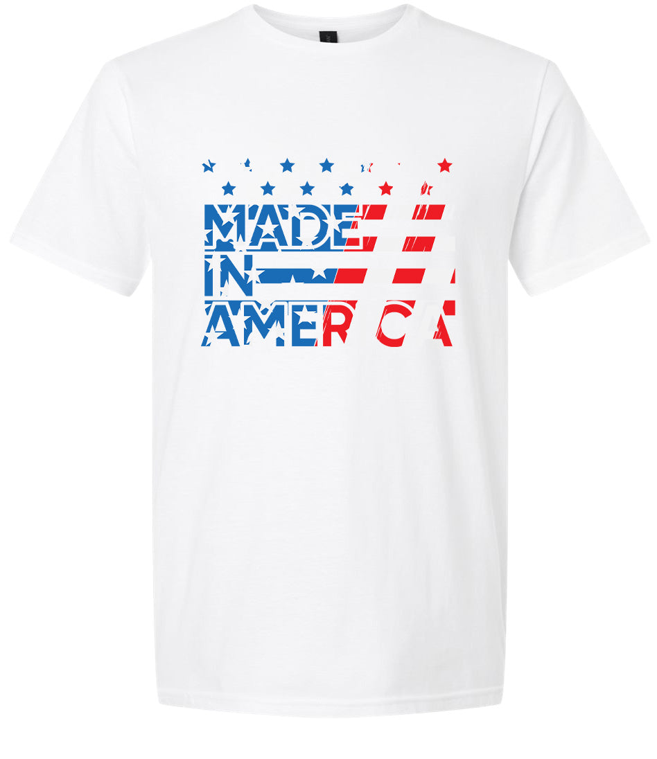 Made in America Adult Gildan Soft Shirt