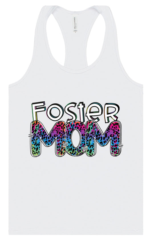 Foster Mom Women's Racerback Tank