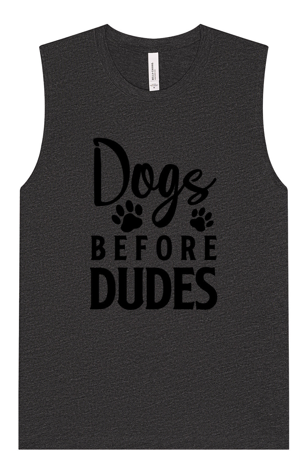 Dogs Before Dudes Muscle Tank