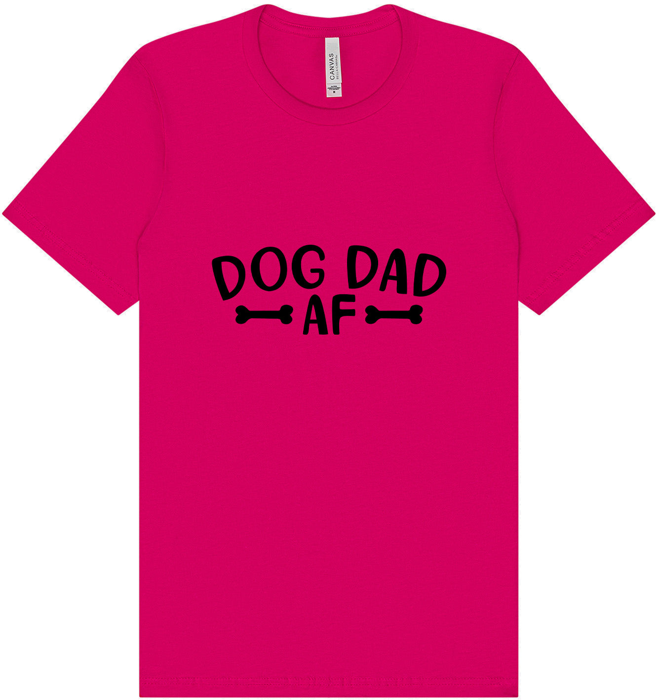 Dog Dad AF Adult Bella Canvas Shirt